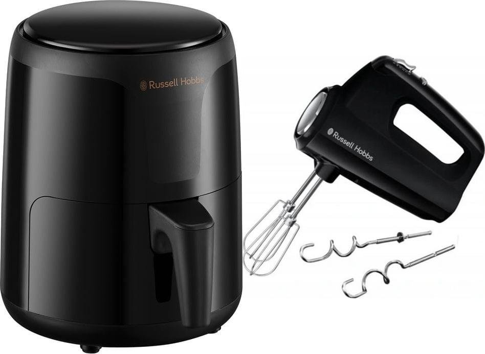 Frytkownica beztłuszczowa Russell Hobbs 26500-56 + Mikser Russell Hobbs Matte Black 24672-56