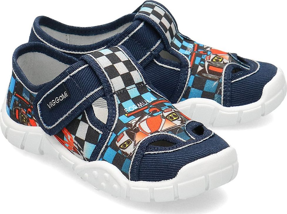 VI-GGA-MI Vi-GGa-Mi - Kapcie Dziecięce - ADAŚ CARS 33