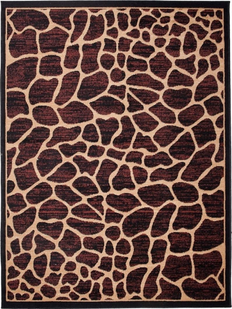 Carpetpol Dywan kamień J312B BLACK ATLAS PP (0.60*1.00)