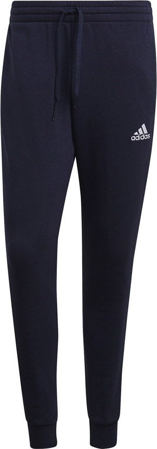 Adidas Spodnie męskie adidas Essentials Slim 3 Stripes Pants granatowe GM1090 XL