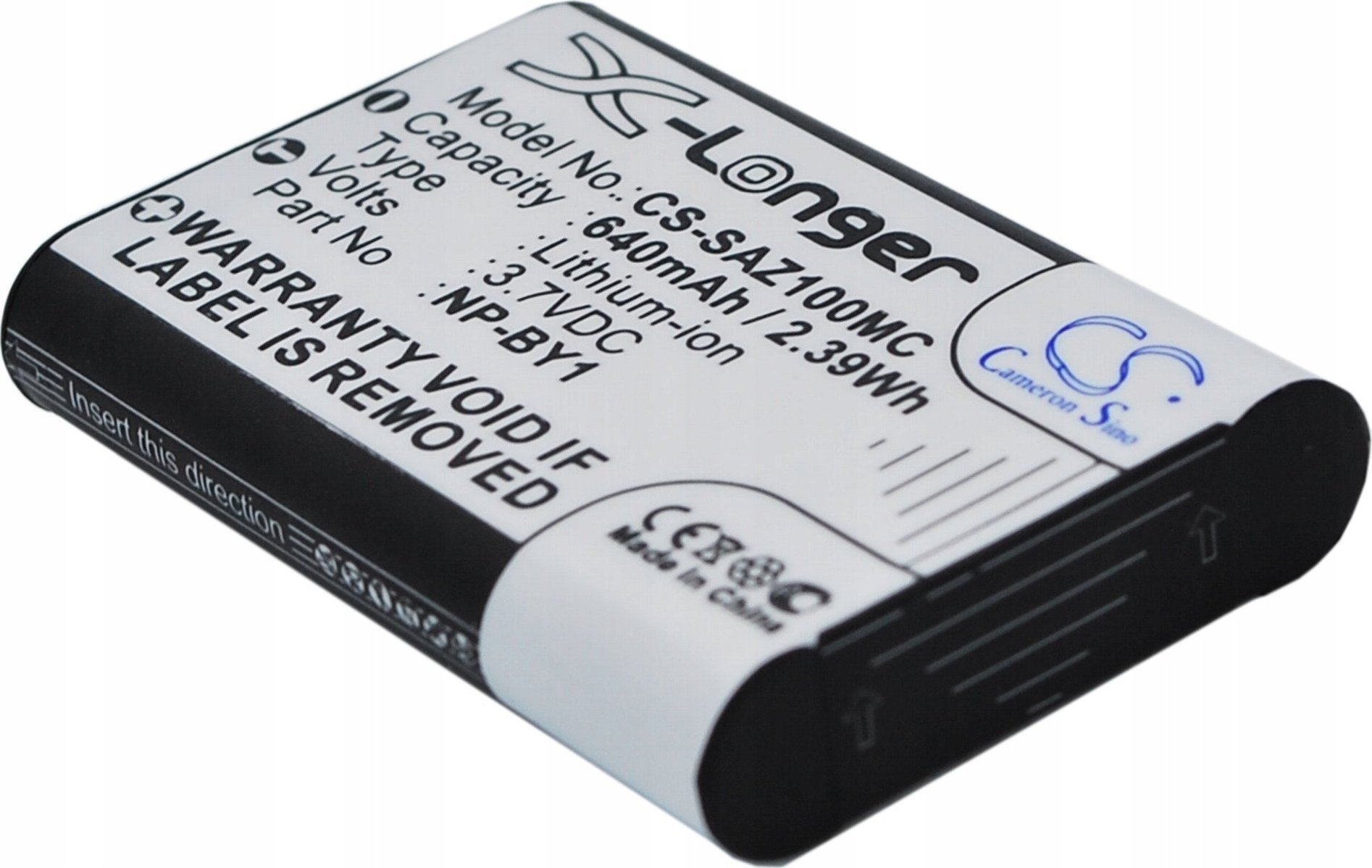 Akumulator Cameron Sino Akumulator Bateria Np-by1 / By1 Do Sony / Cs-saz100mc