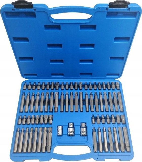 Falon-Tech ZESTAW BITÓW KOŃCÓWEK TORX IMBUS HEX WALIZKA 75 Elementów