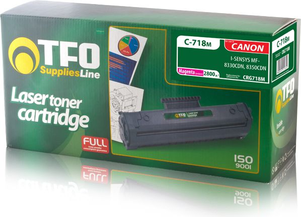 Toner TelForceOne Magenta Zamiennik CRG-718 (T_0004925)