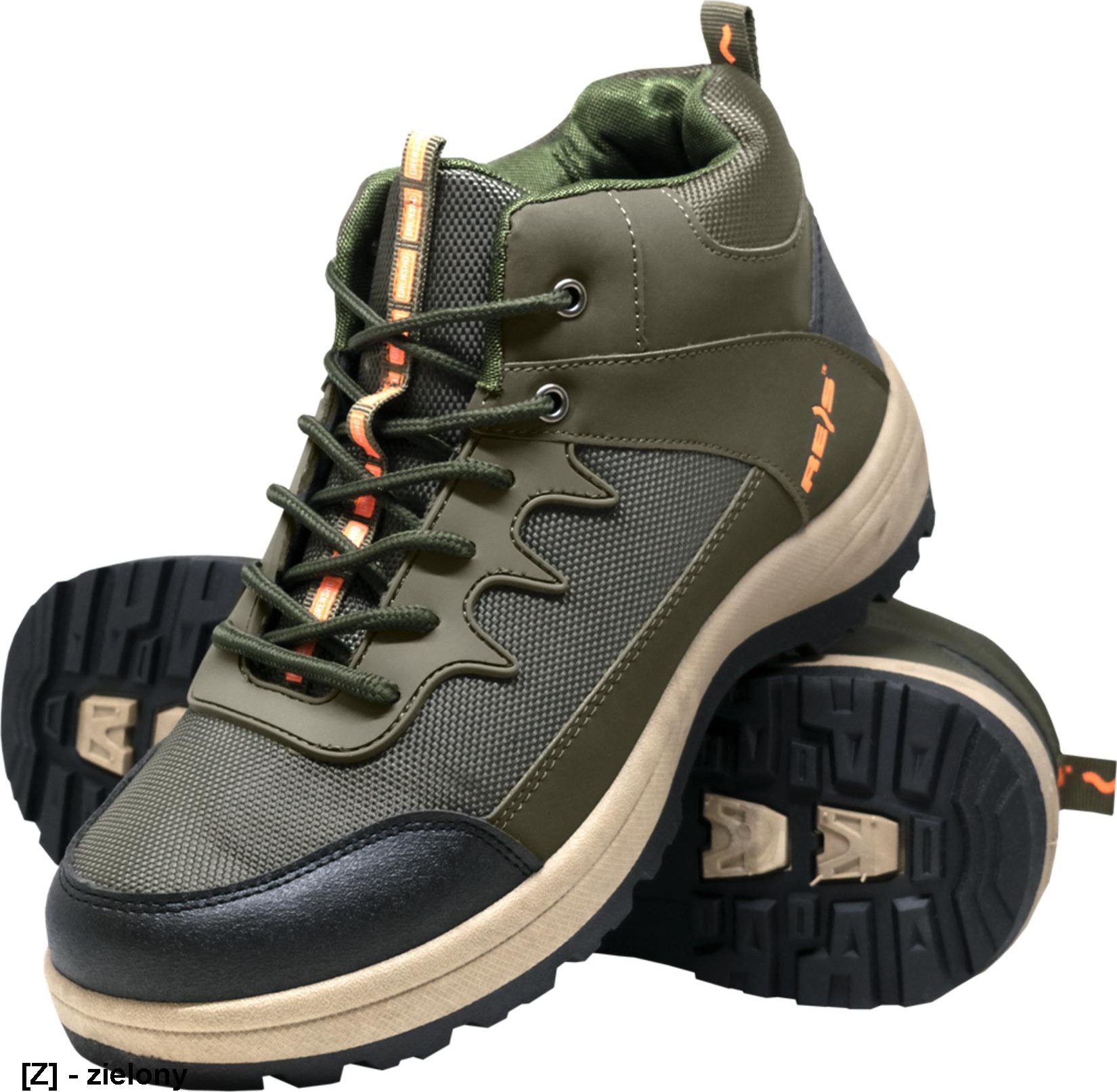 R.E.I.S. BTORRENT - Buty typu trzewik TORRENT - zielony 44