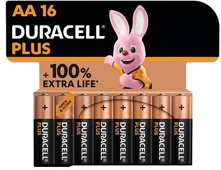 DURACELL Plus Boost MN 1500 AA BL16 | Duracell