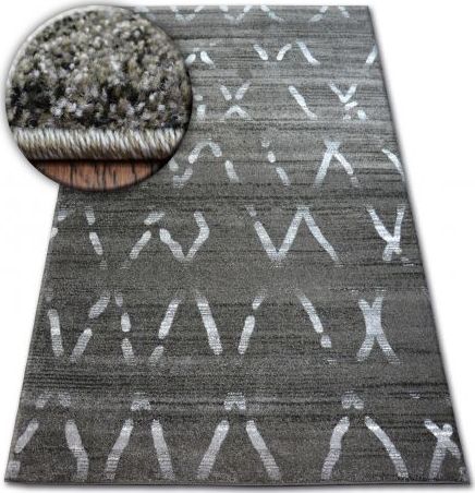 Dywany Łuszczów Dywan SHADOW 9529 vizon / white, 200x290 cm