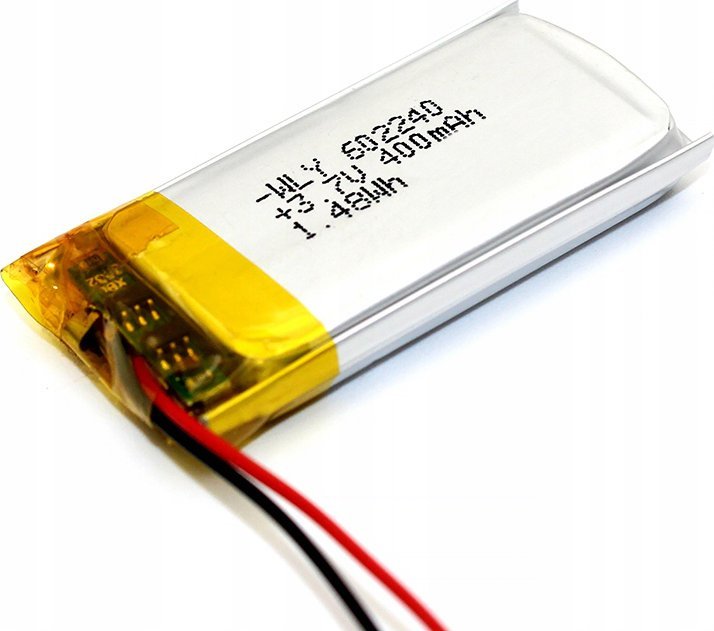 Liter Energy Battery Bateria Akumulator Li-Poly 400mAh 3.7V 602240