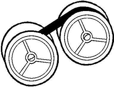 Taśma do maszyny do pisania dla Triumpf Adler 1210, GR. 51U, czerwono-czarna, tekstylny, 13/6, N