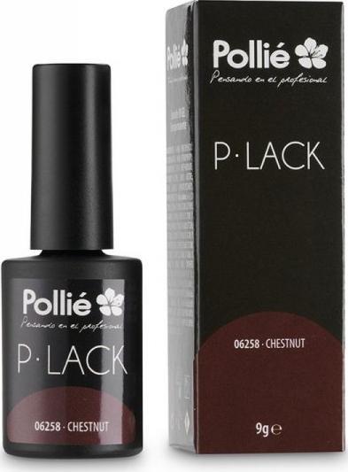 eurostil lakier do Paznokci Półtrwały P-Lack Eurostil Chesnut (9 gr)