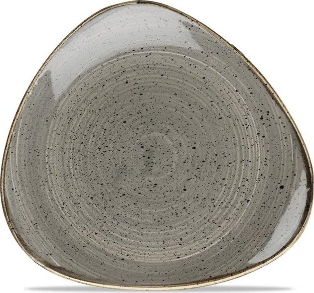 Churchill Talerz trójkątny Peppercorn Grey 229mm