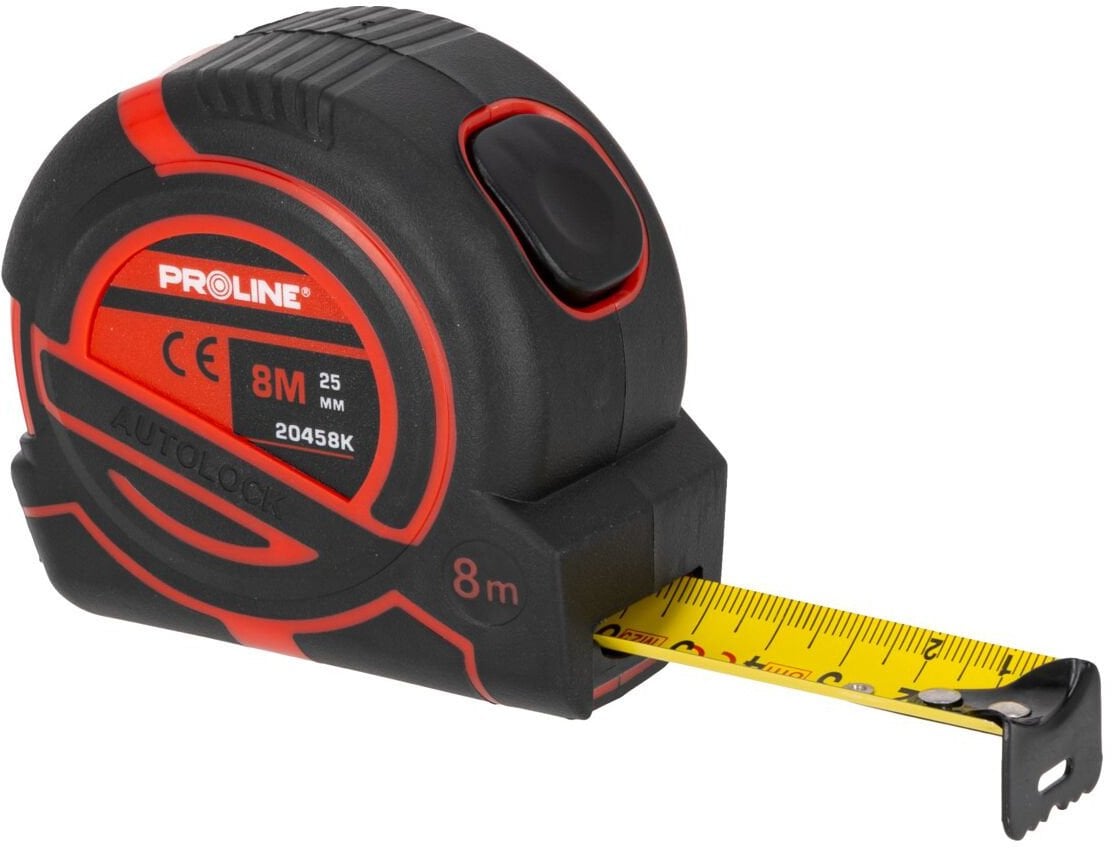 Miara zwijana 8m/25mm mat.zaw.ce.karta.proline