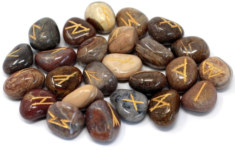 Kamień runiczny - Jaspis Ozdobny