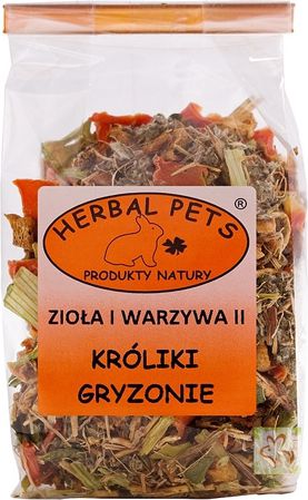 Herbal Pets ZIOLA I WARZYWA II KROLIKI,GRYZONIE 50G