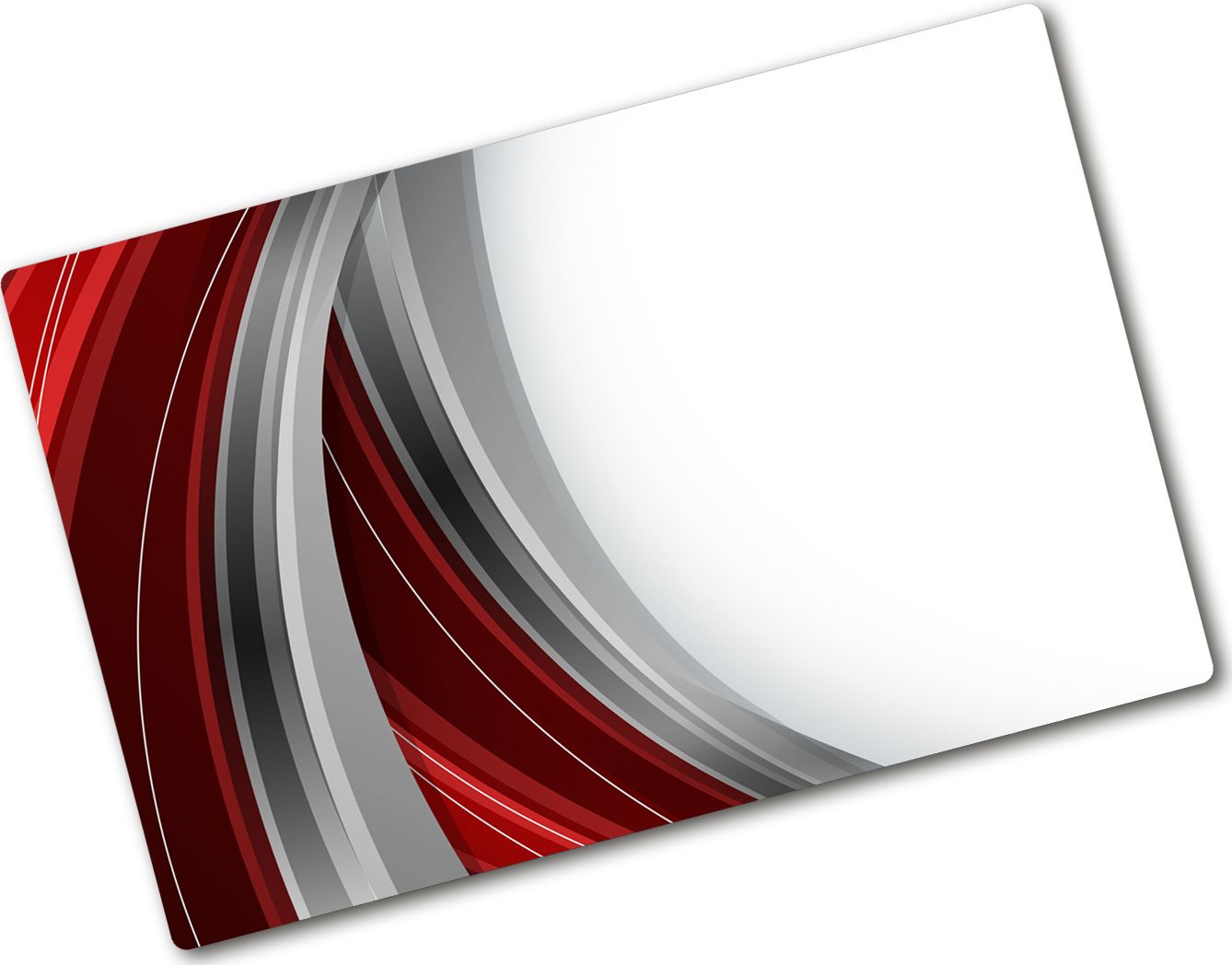 Deska do krojenia Tulup szklana Fale tło 11 80x52cm