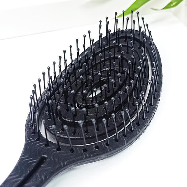 Yeye Szczotka BIO spiralna do włosów biodegradowalna YEYE Czarny