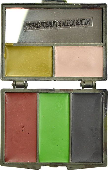 Mil-Tec Farba Maskująca Pudełko 5 Kolorów Woodland