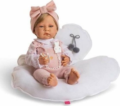 Berjuan Lalka Baby Berjuan New Born 8107-22 Różowy
