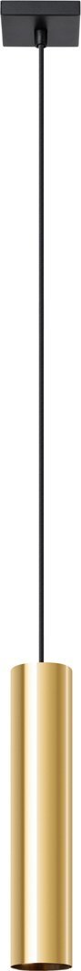 Lampa wisząca Sollux Lighting SOLLUX Lampa Wisząca LAGOS 1 złoty połysk 1 x GU10 SL.1200