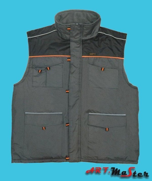 Art.Master Bezrękawnik prof nieprzemakalny - czerwony L