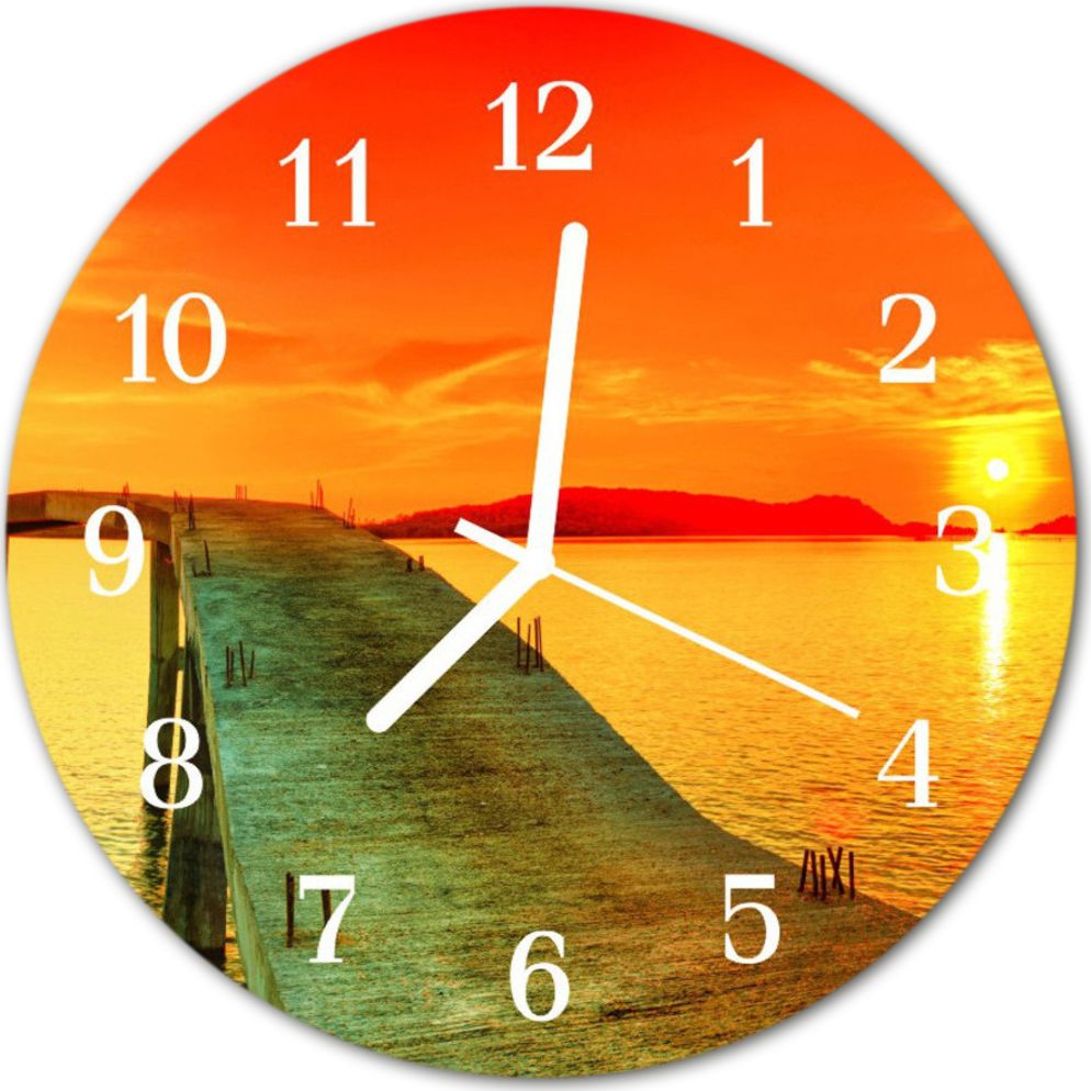 Tulup Zegar ścienny okrągły Mostfi30 cm - 42726025