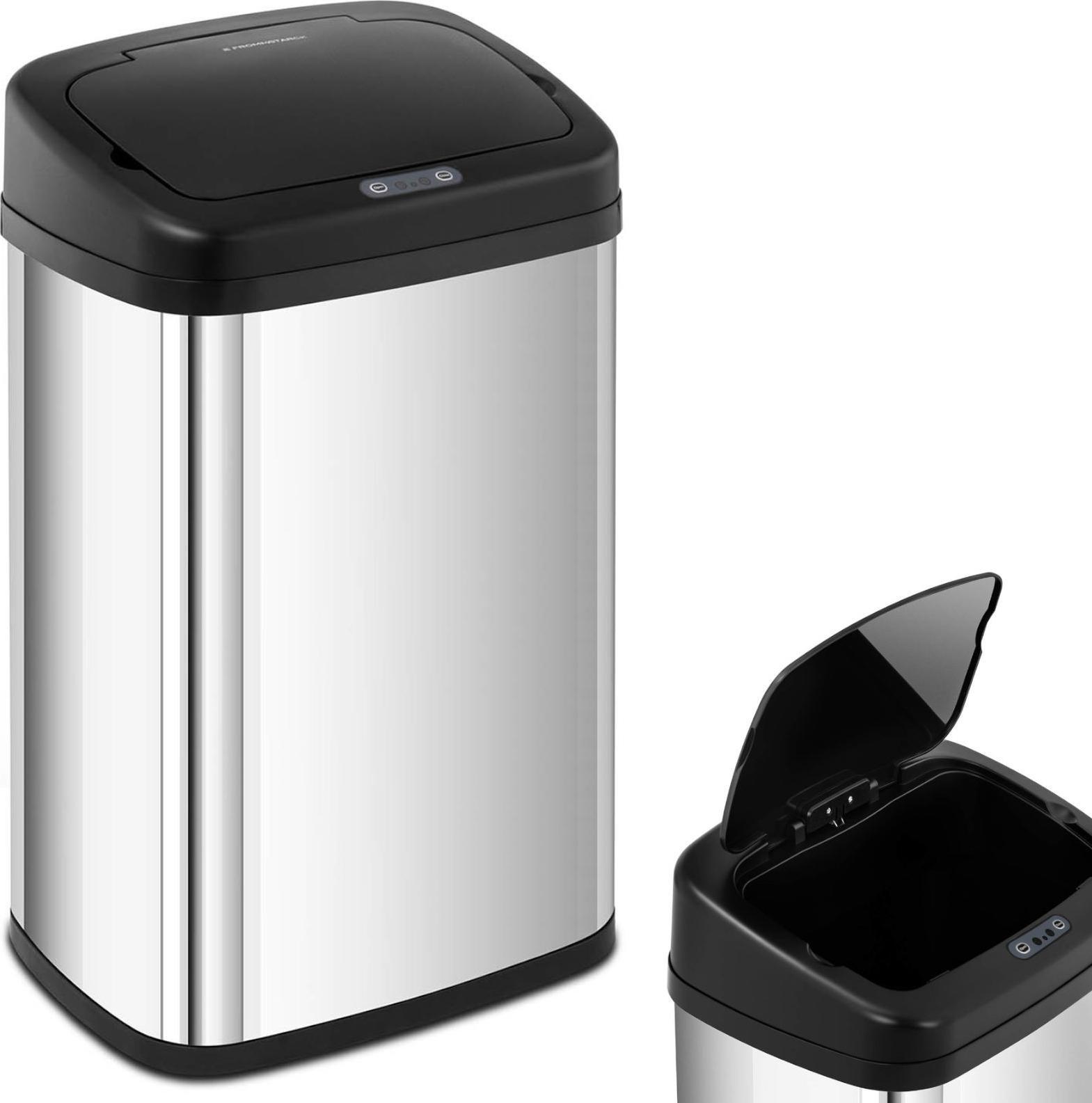 Kosz na śmieci Fromm & Starck bezdotykowy srebrny (10260211)