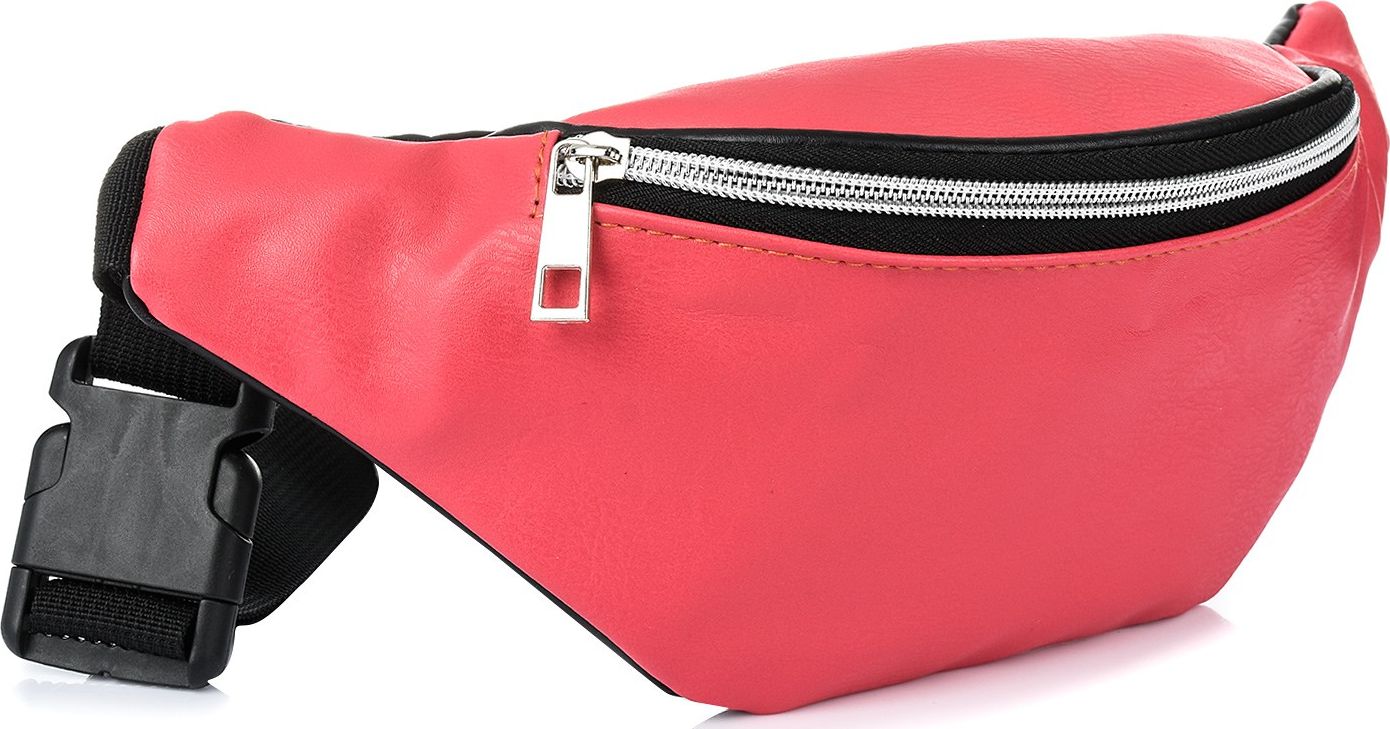 Krateczka nerka różowa saszetka damska biodrówka eko Q01