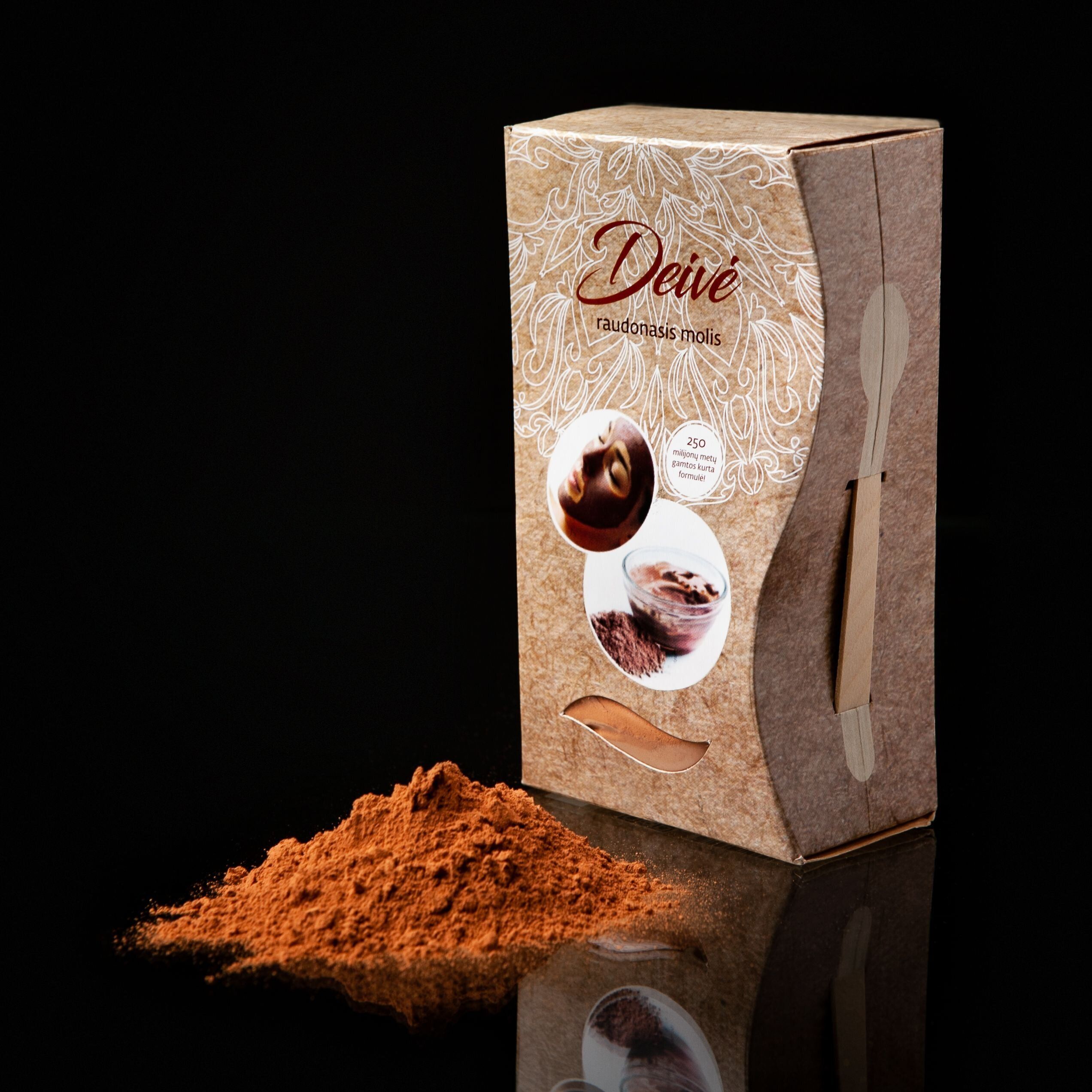 Deive Czerwona glinka do twarzy, ciała i włosów 300 g