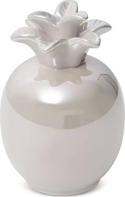 Eurofirany FIGURKA DEKORACYJNA SIMONA3 (01) (FI) 11X16 CM PERŁOWY