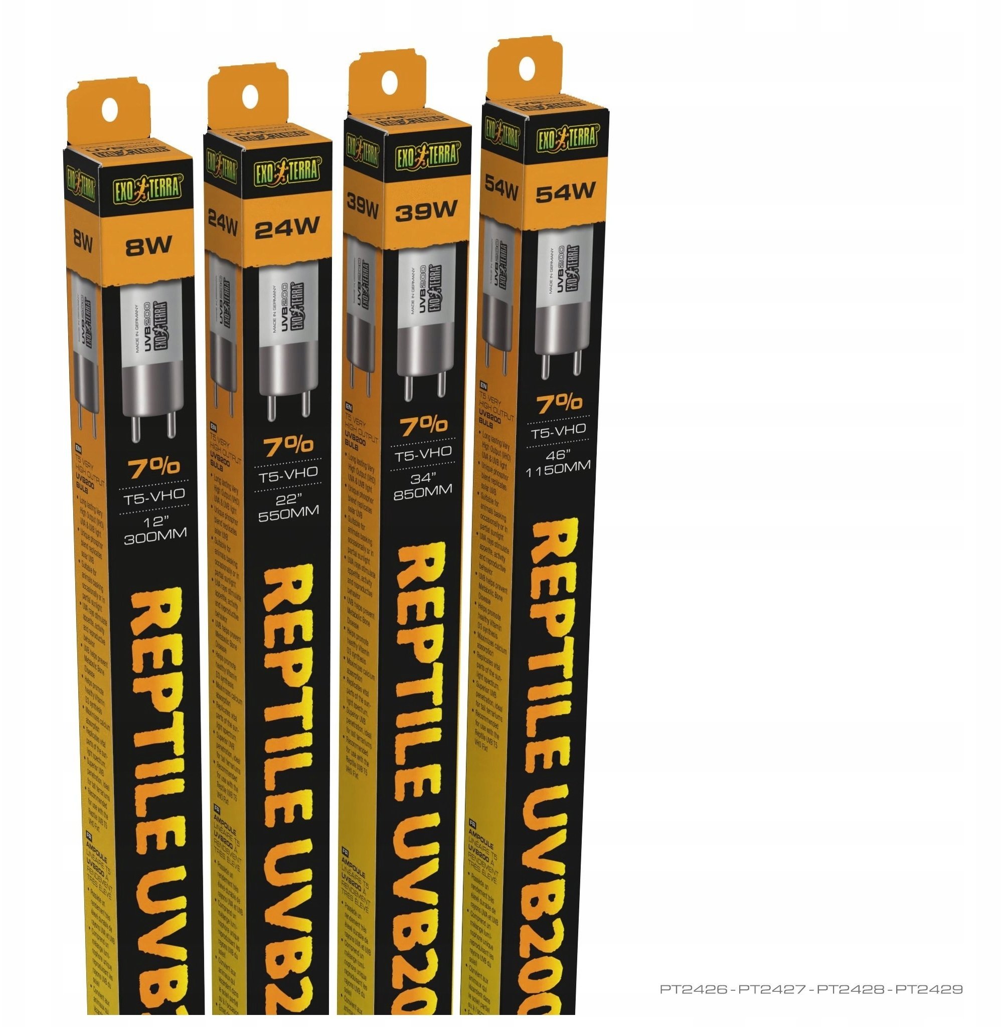 Exo Terra Reptile UVB200 świetlówka T5 do terrarium, 39 W, 85 cm