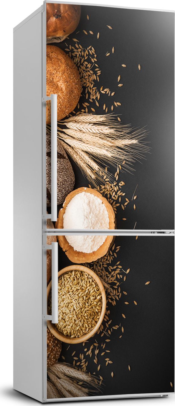 Tulup Naklejka samoprzylepna na lodówkę 70x190 cm Pieczywo