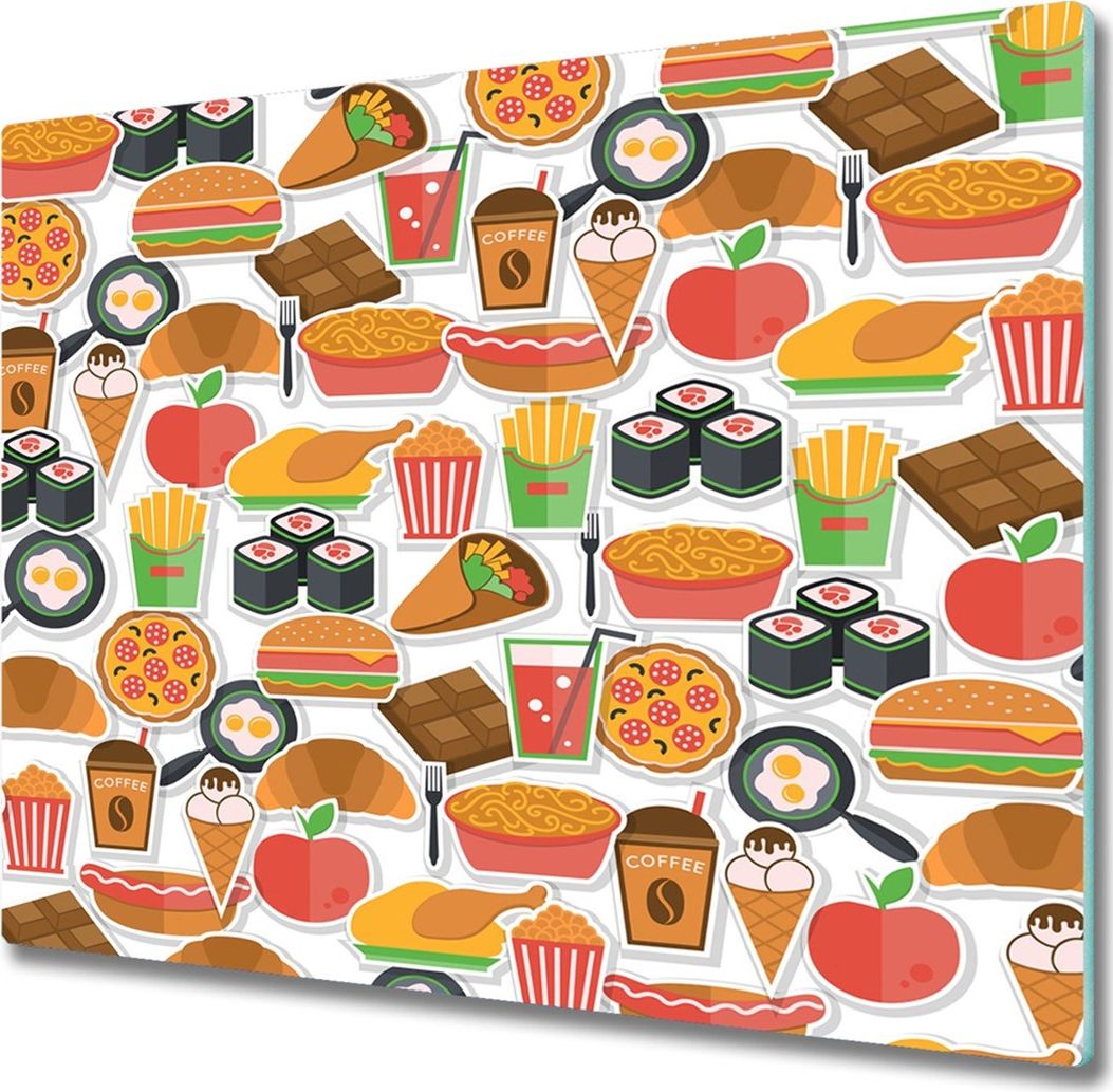 Deska do krojenia Tulup szklana 52cm