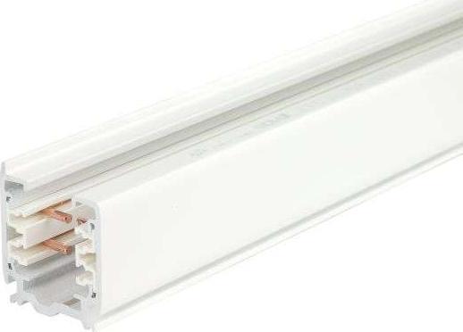 Shilo Szynoprzewód sufitowy 1m XTS 4100 BI Shilo 3-fazowa ścienna LISTWA natynkowa 230V biała