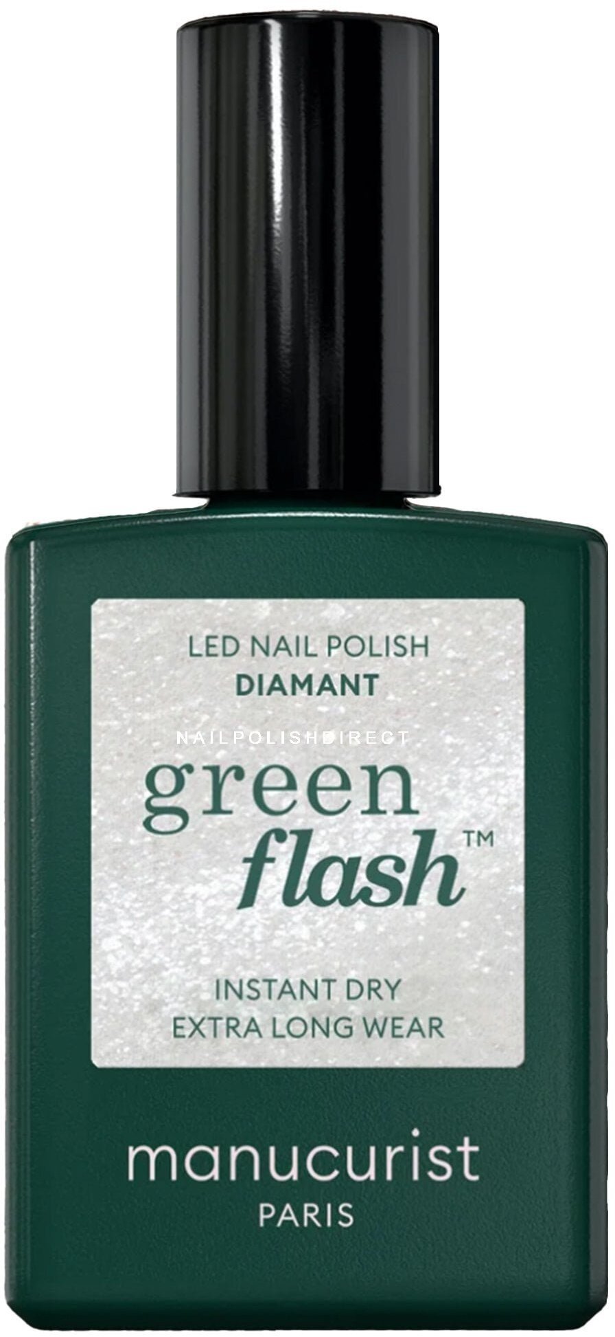 MANUCURIST_Green Flash Led Gel Nail Lacquer lakier do paznokci Diamant 15ml
