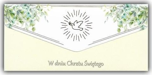 Karnet-koperta Chrzest