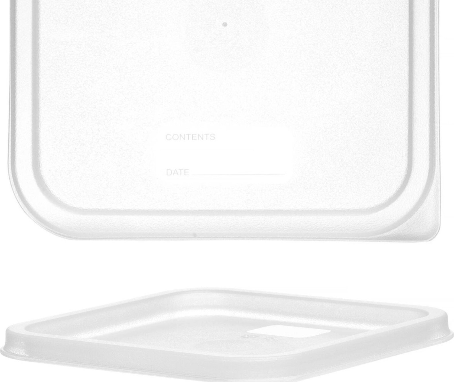 Hendi Pokrywka do pojemnika na żywność transparentna 190 x 190 mm - Hendi 870976 Pokrywka do pojemnika na żywność transparentna 190 x 190 mm - Hendi 8