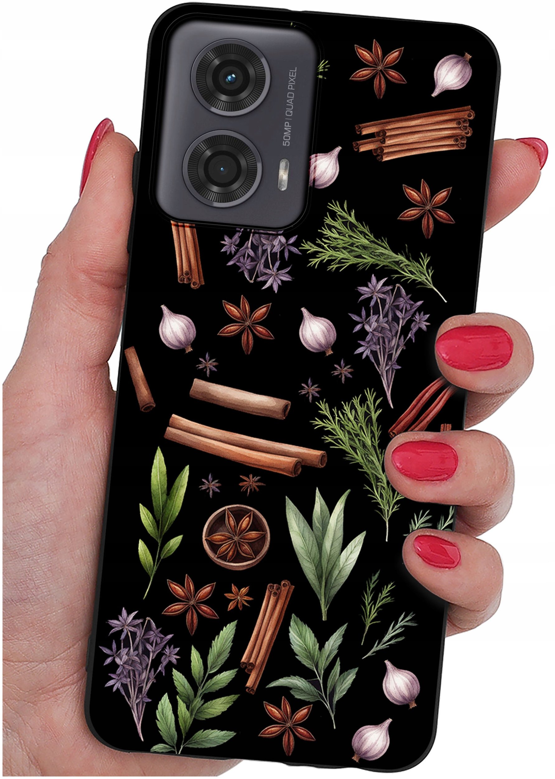 Etui do Motorola Moto G24 |G24 POWER |G04 |E14 WZORY |SILIKONOWE MATT SZKŁO