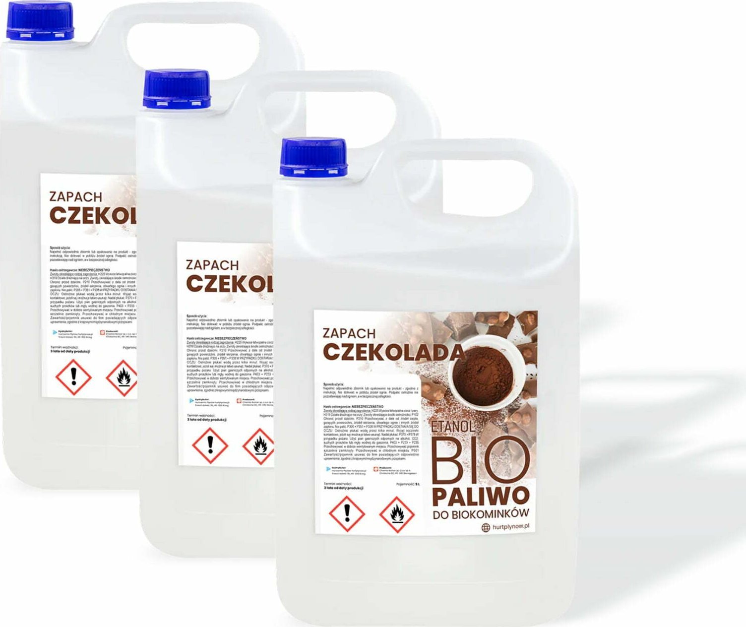 Bomar Paliwo do biokominka, biopaliwo, bioetanol o zapachu czekoladowym 15 litrów