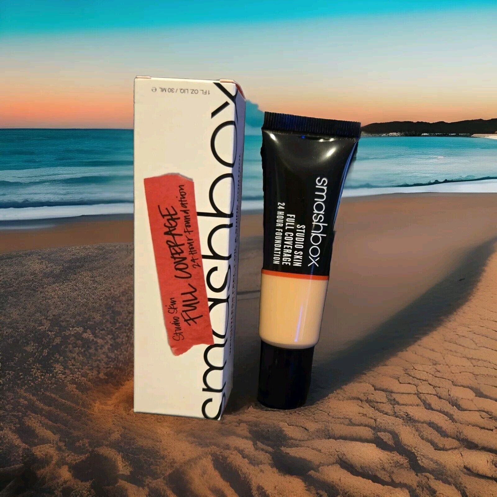 Smashbox, Studio Skin, High Cover, Liquid Foundation, 2.25, Light-Medium Cool + Hints Of Peach, 30 ml For Women