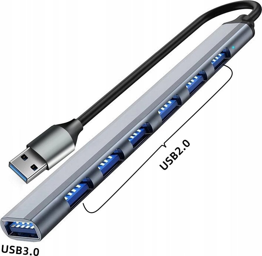 HUB USB Bounn Adapter USB A TO 6*USB2.0+USB3.0