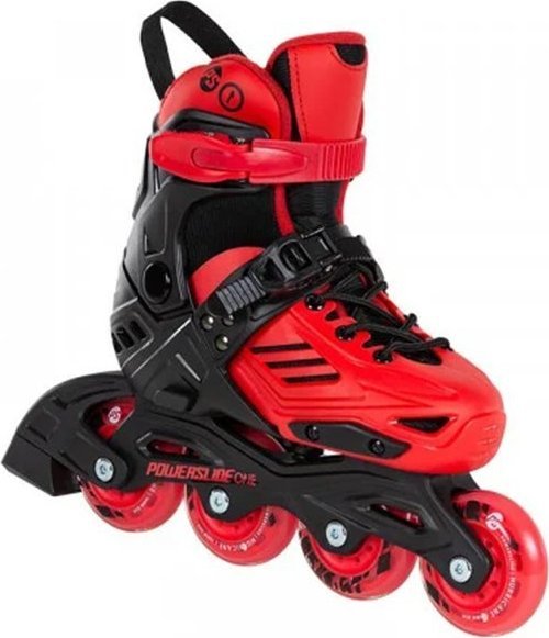 Rolki Powerslide One Urban Khaan rekreacyjne regulowane czerwone r. 31-34