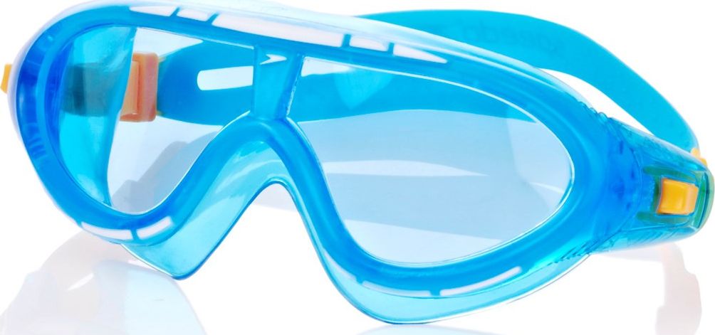 Speedo SPEEDO OKULARY PŁYWACKIE 8-012132255 BIOFUSE RIFT MASK JUNIOR BLUE/ORANGE