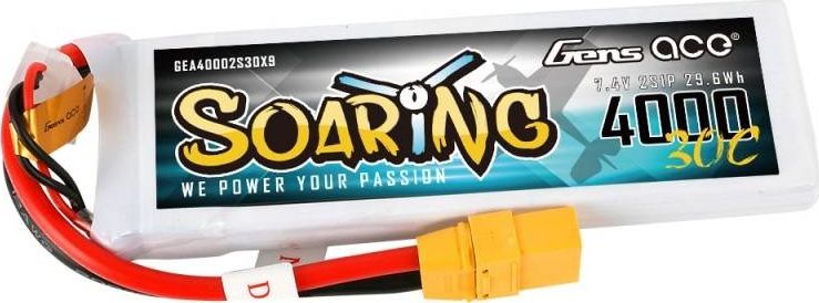 Gens Ace Akumulator Gens Ace Soaring 4000mAh 7.4V 30C 2S1P XT90