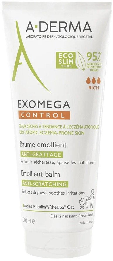A-Derma Exomega Control emolientowy balsam do ciała 200ml