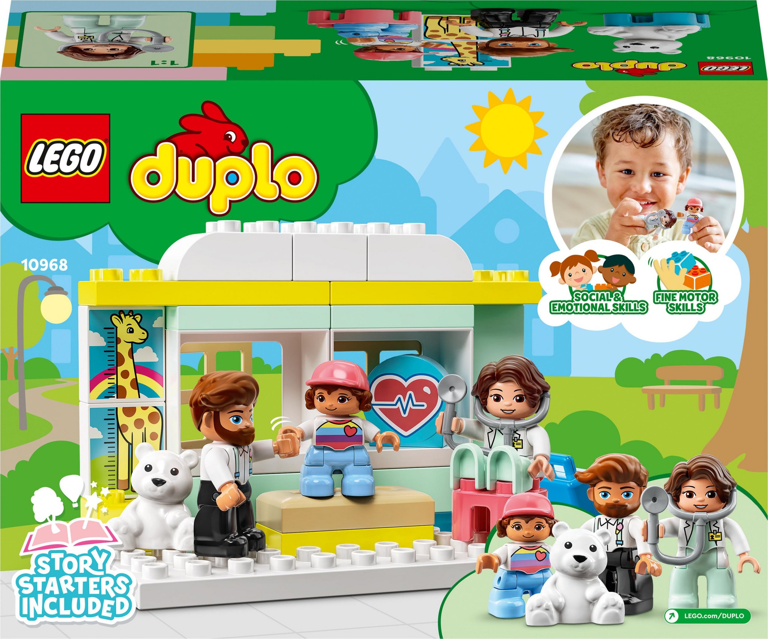 LEGO Duplo Wizyta u lekarza (10968) 3 szt.