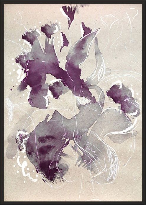 E-druk OBRAZ PLAKAT W RAMIE 53x73 cm Abstrakcja P1649