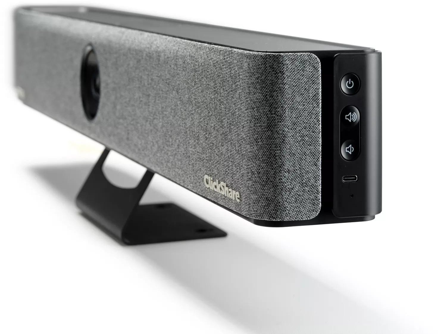 BARCO ClickShare Bar Pro mit 2 Buttons 4K fuer kleine und mittlelgrosse Raeume