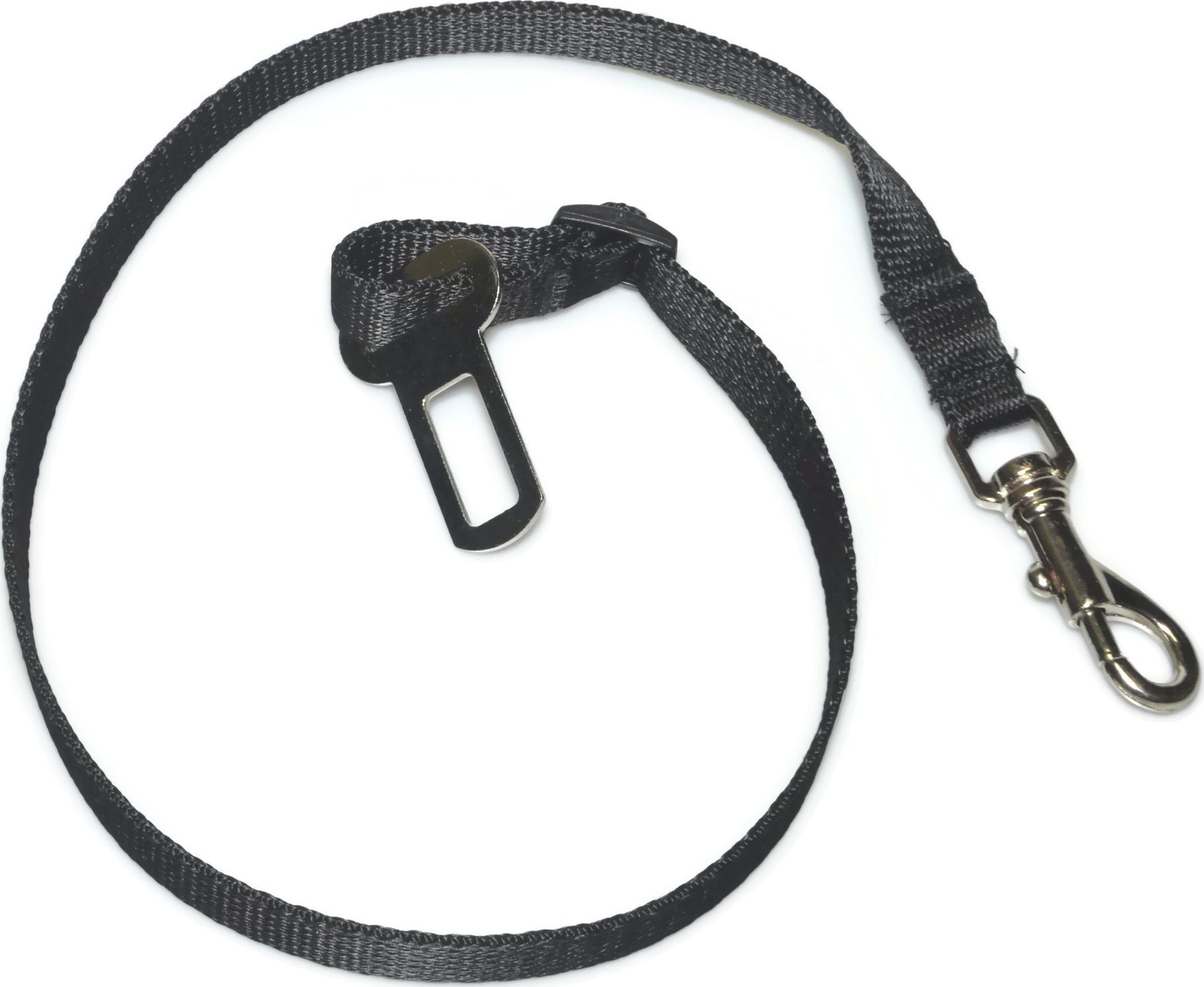 Alizoo Zapięcie samochodowe dla psa 16mm czarne