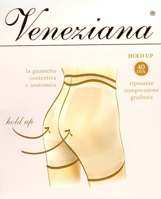 Veneziana Rajstopy Hold Up 40 den visone r. 3-M