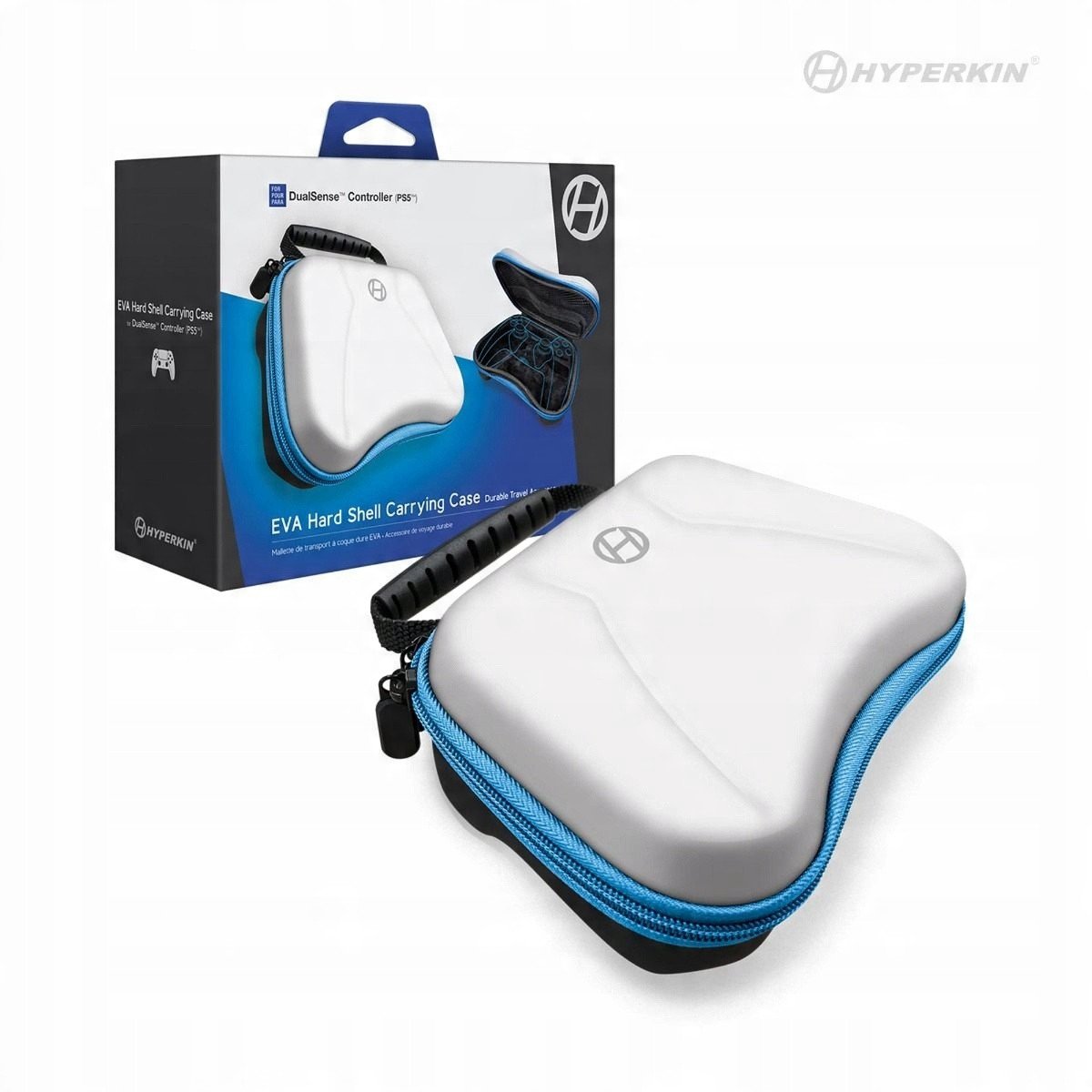 ETUI EVA DUALSENSE PS5 WHITE HYPERKIN
