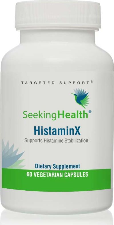 Seeking Health SEEKING HEALTH HistaminX (Wsparcie Układu Odpornościowego i Organizmu w Trakcie Alergii Sezonowych) 60 kapsułek wegetariańskich